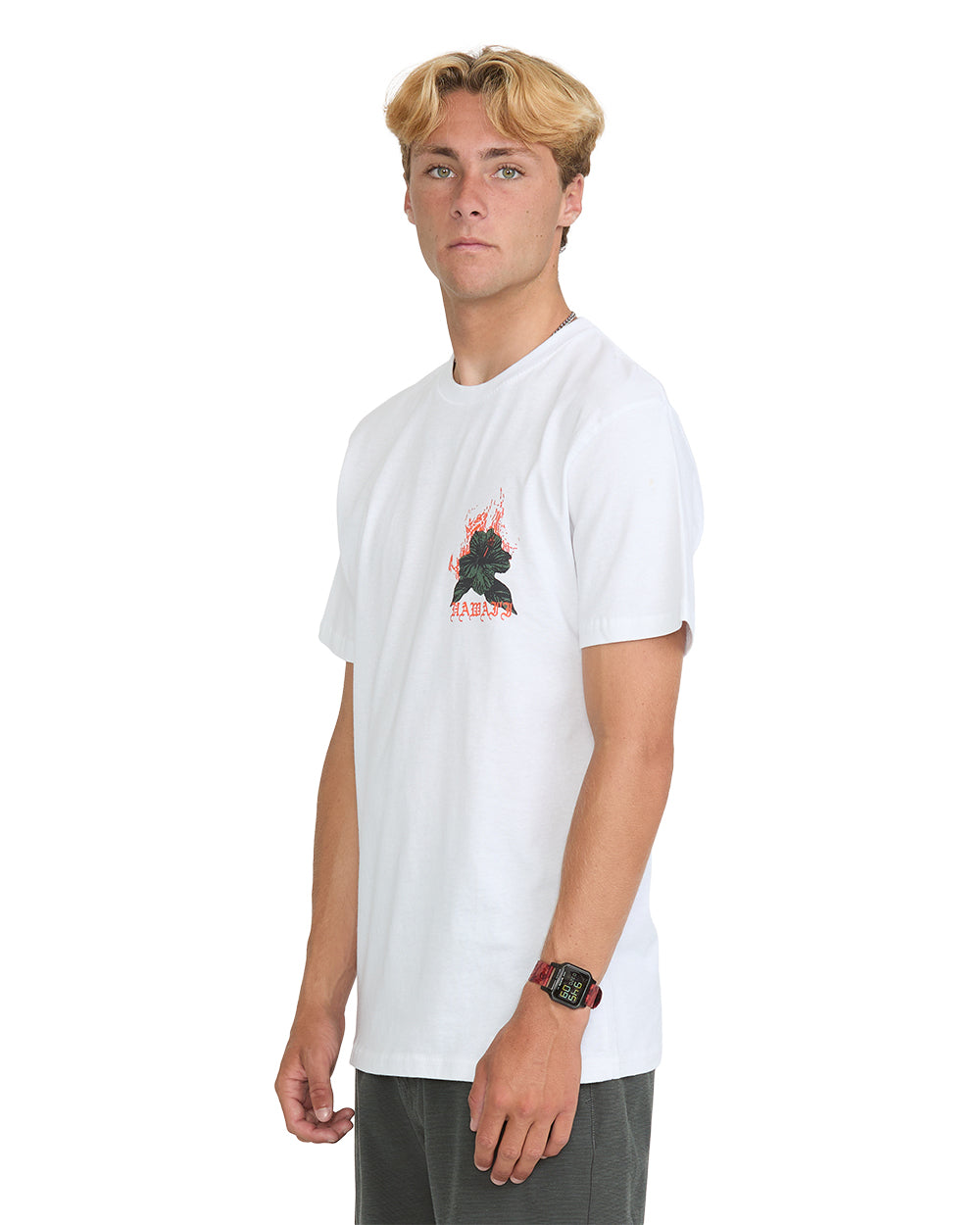 Billabong Oahu HI Basic SS T-Shirt White