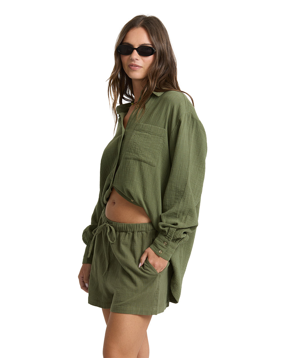 Billabong Wanderer Woven Short Canteen