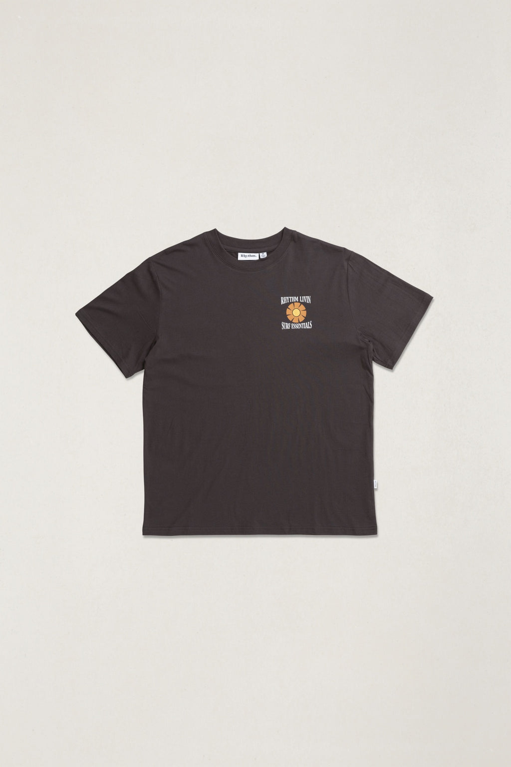 Rhythm Surf Essentials SS T-Shirt Vintage Black