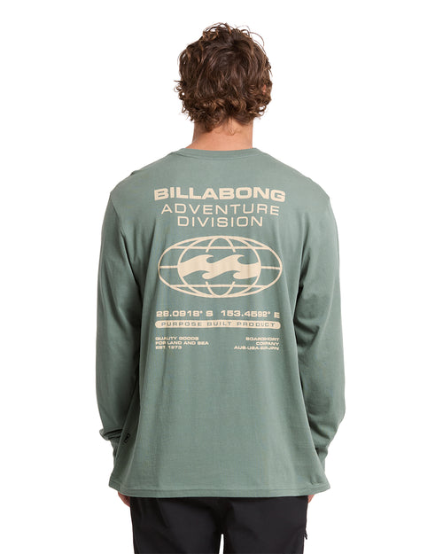 Billabong Coordinates ADIV Premium LS T-Shirt Laurel Wreath