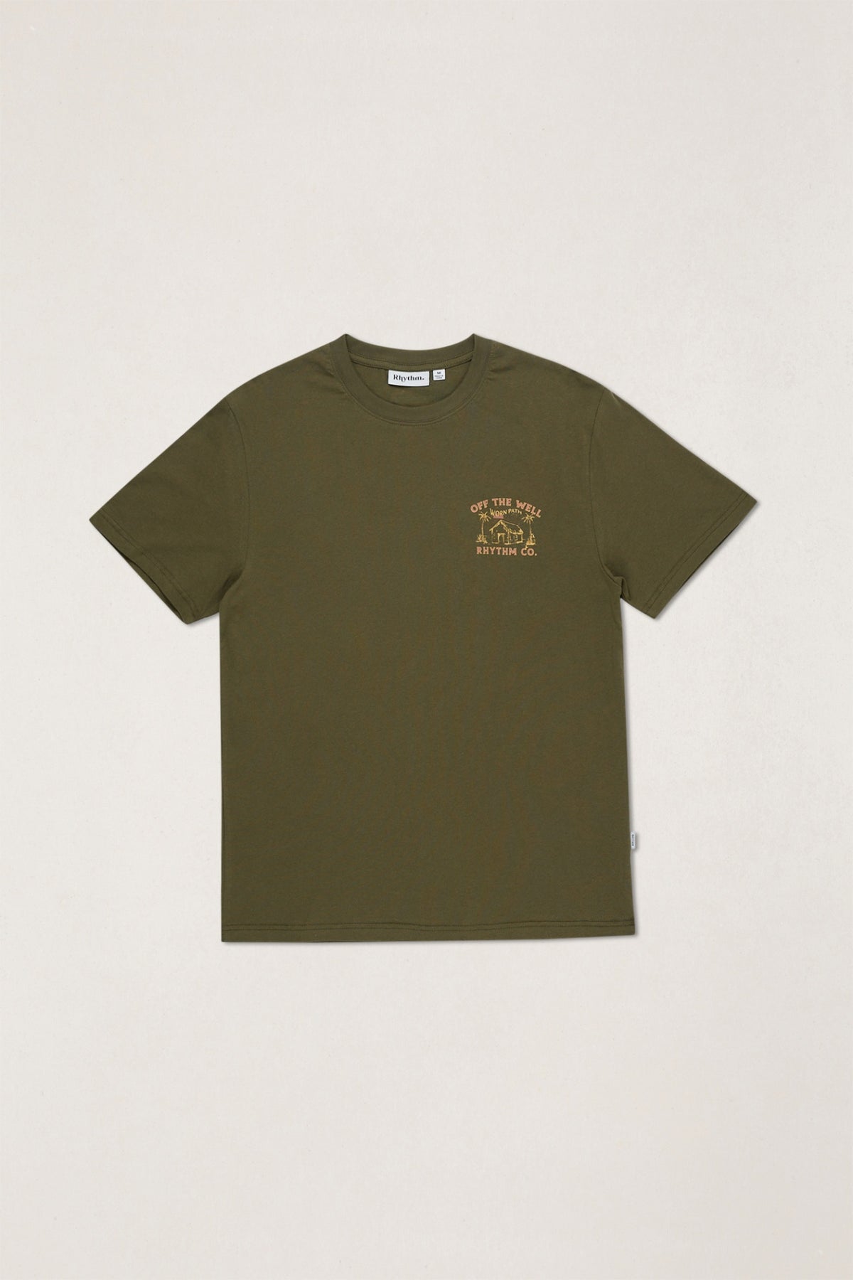 Rhythm Worn Path SS T-Shirt Olive