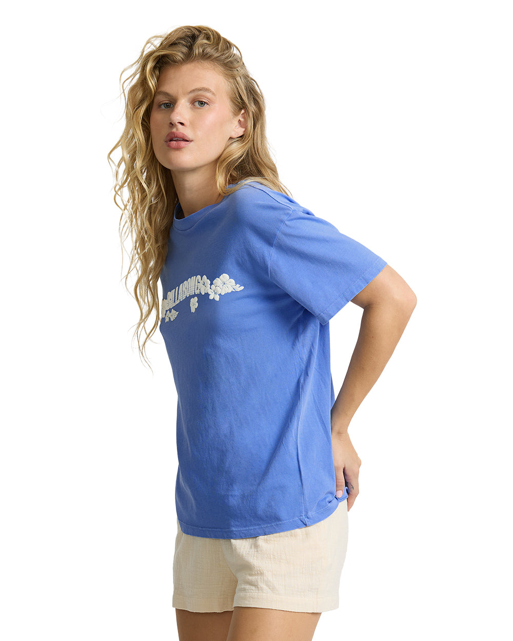 Billabong My Place Is Here SS Tee Azure