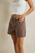 Rhythm Staple Denim Short Chocolate
