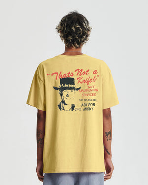 TCSS Sharpen Service Tee Lemon