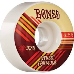 Bones STF V4 Retros 52mm 103a Wheels White