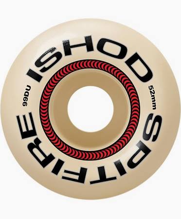 Spitfire Wair F4 99a Lock In Classic 53mm Natural