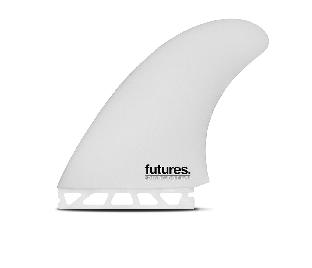 Futures Son of Cobra Fiberglass Twin Fins Grey/Marble - SantoLoco Hawaii