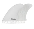 Futures Son of Cobra Fiberglass Twin Fins Grey/Marble - SantoLoco Hawaii