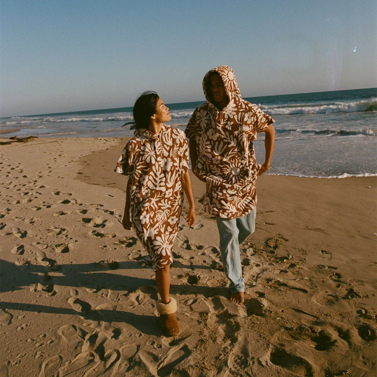 Slowtide Sunny Extra-Warm Poncho Toast