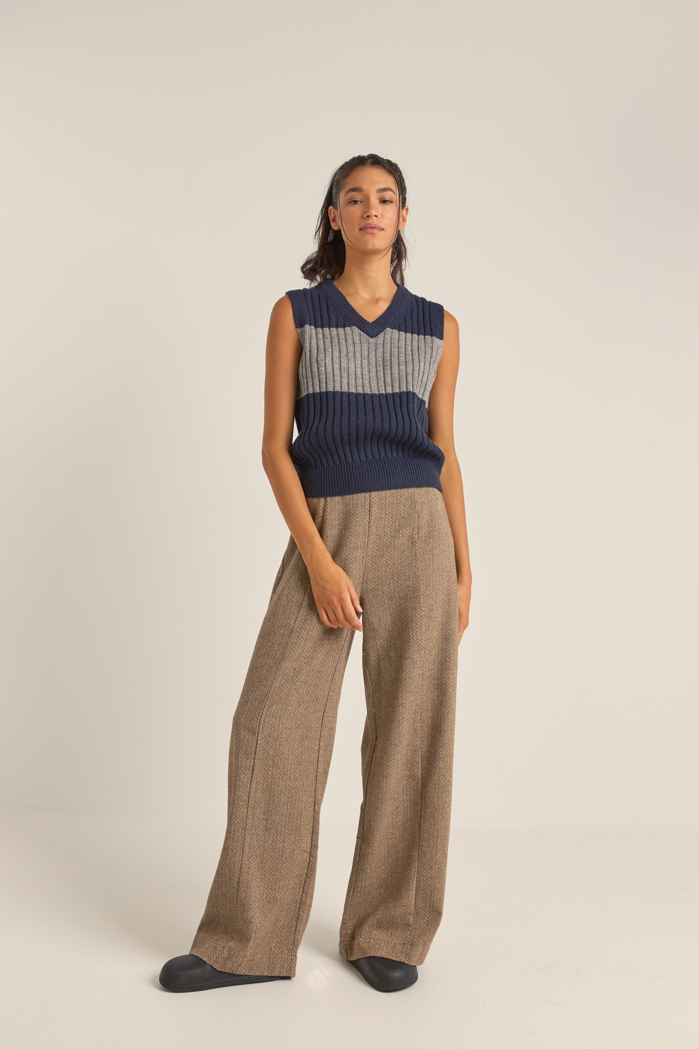 Rhythm Gatwick Sweater Vest NAV