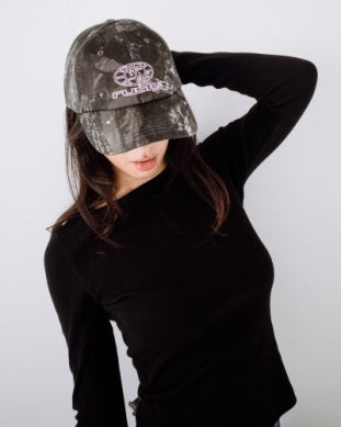 RUSTY RAMBO CAMO DAD CAP - Grey Camo
