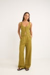 Rhythm Maya Vest Top Olive