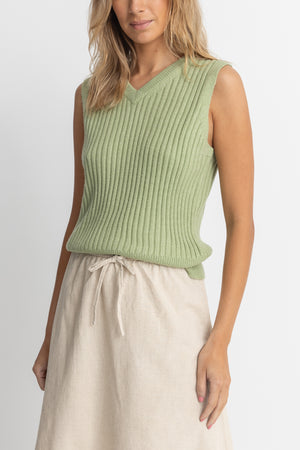 Rhythm Shell Beach Sweater Vest