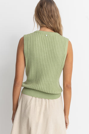 Rhythm Shell Beach Sweater Vest