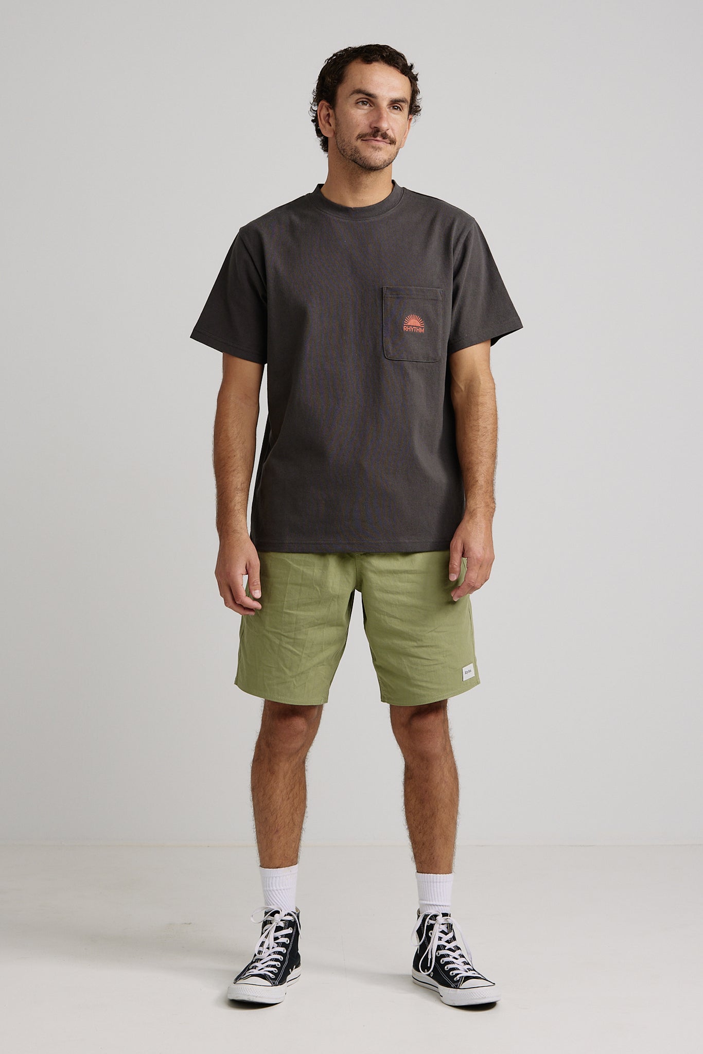 Rhythm Heavy Vintage Pocket Emblem SS T-Shirt
