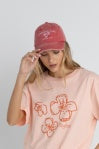 Rhythm Sanctuary Floral Cap Red