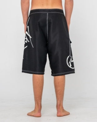 RUSTY HOODUS FIXED WAIST BOARDSHORT