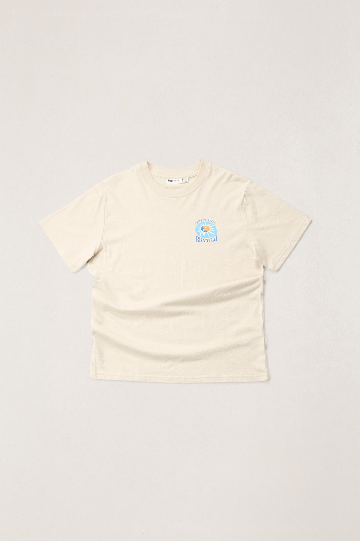 Rhythm Slow Down Slub SS T-Shirt Moon