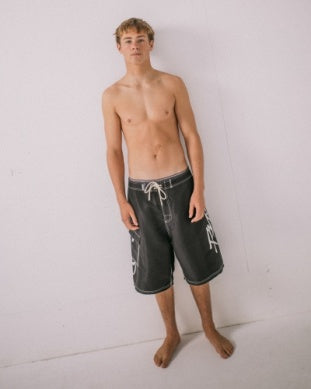 RUSTY HOODUS FIXED WAIST BOARDSHORT
