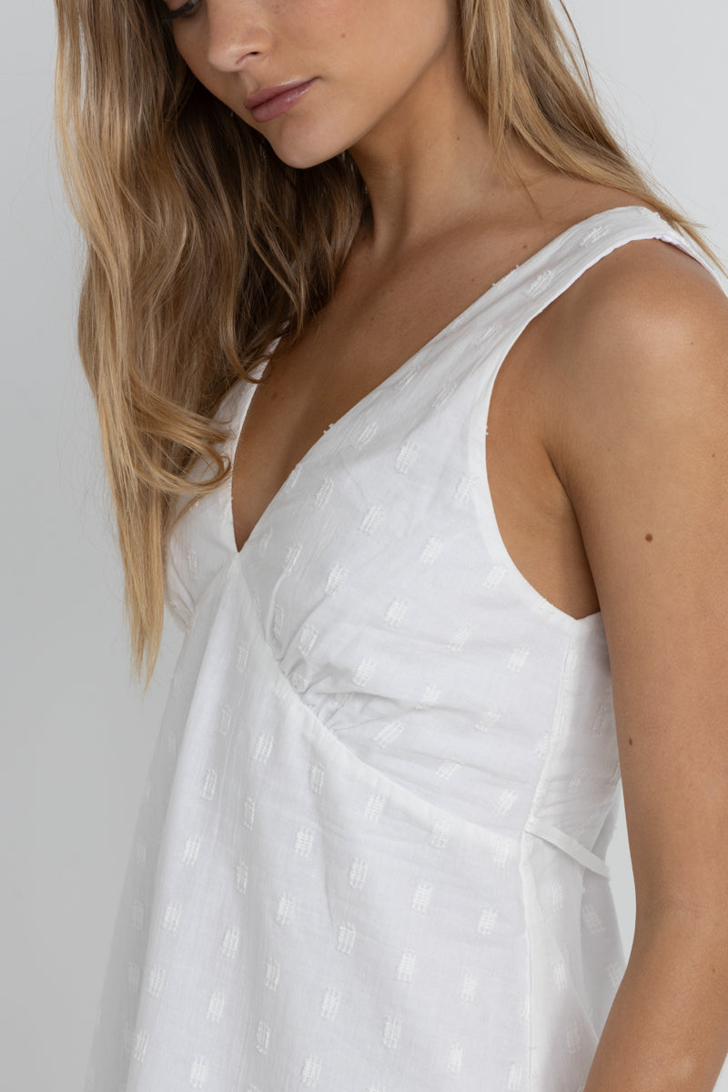 Rhythm Mirage Mini Dress White