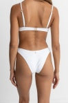 Rhythm Classic Hi Cut Pant White