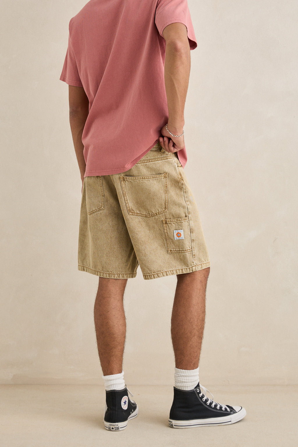 Rhythm Toby Denim Short Sand