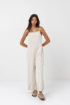 Rhythm Classic Jumpsuit Oat