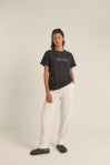 Rhythm Flagship Boyfriend T-Shirt Black