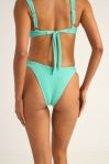 Rhythm Isla Rib Hi Cut Pant Sea Green