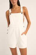 Rhythm Tides Short Overall White