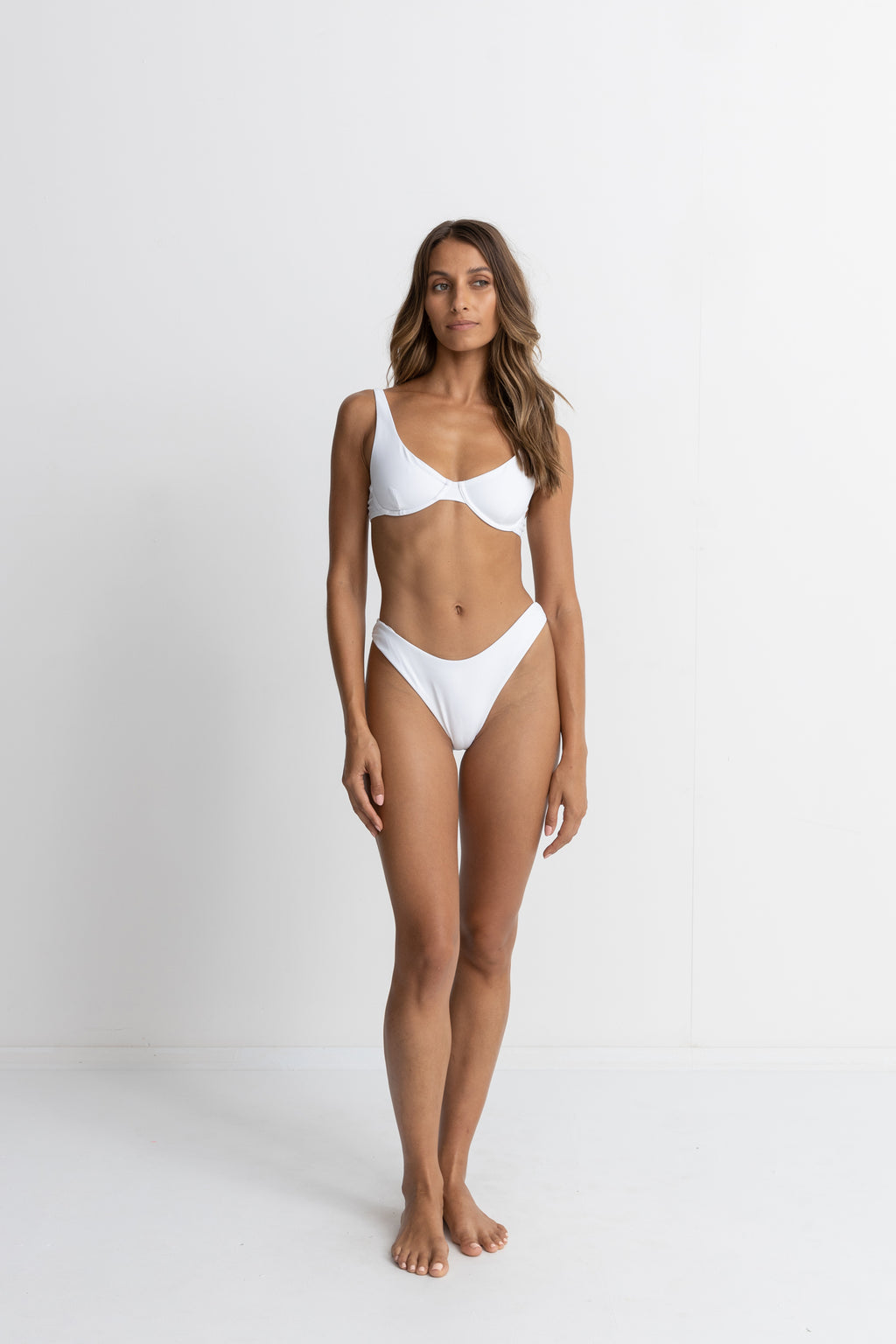 Rhythm Classic Underwire Top White