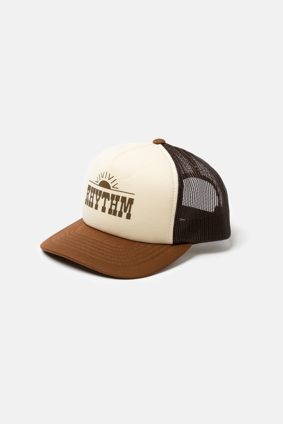 Rhythm Western Trucker Cap Brown