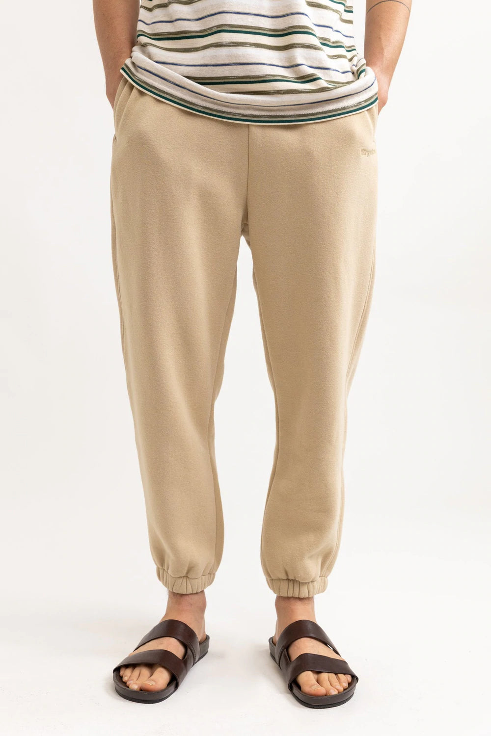 Rhythm Strand Fleece Pant Sand