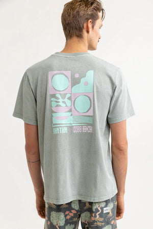 Rhythm Nova Vintage SS T-Shirt Seafoam
