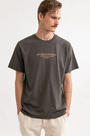 Rhythm Transit Vintage SS T-Shirt Vintage Black