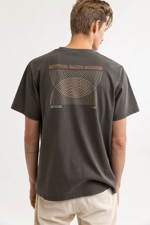 Rhythm Transit Vintage SS T-Shirt Vintage Black