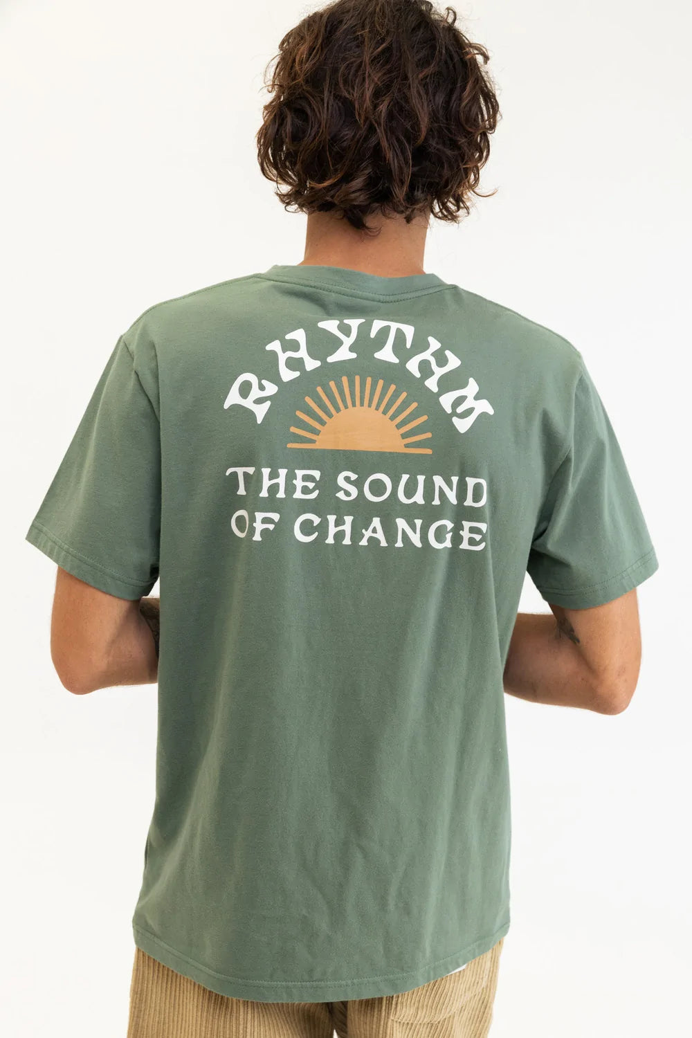 Rhythm Awake SS T-Shirt Agave