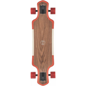 Globe Geminon Walnut/Cockatoo 35" Red
