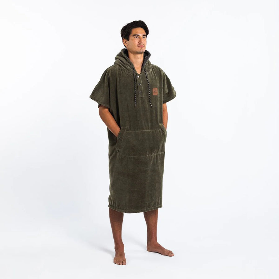 SlowTide The Digs Changing Poncho Green