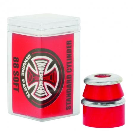 Independent Bushings Standard Cylinder (88a) Soft Red - SantoLoco Hawaii
