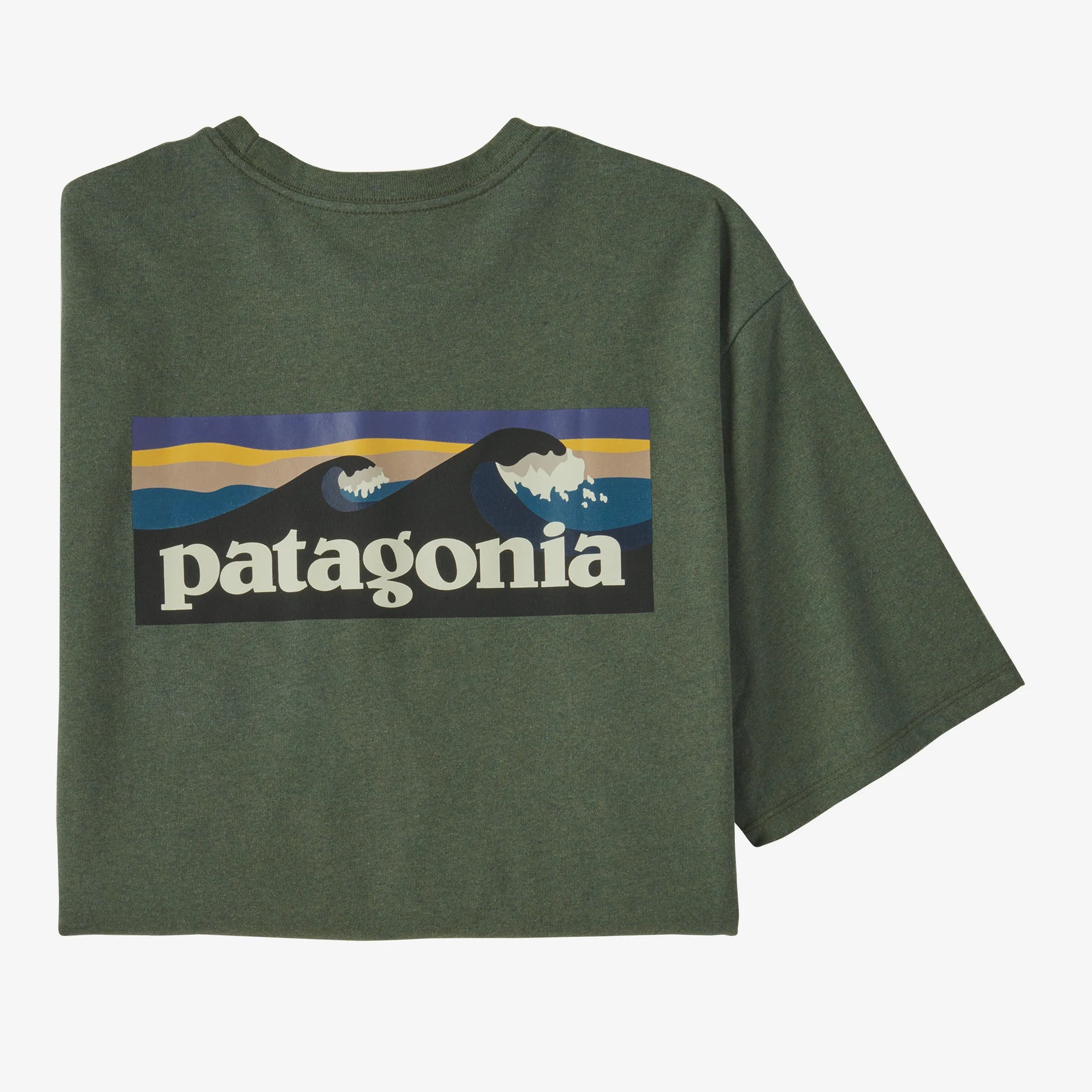 Patagonia Boardshort Logo Pocket Green