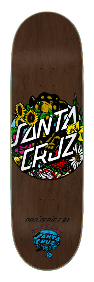 Santa Cruz Dressen Pup Dot 9.0 Deck Brown