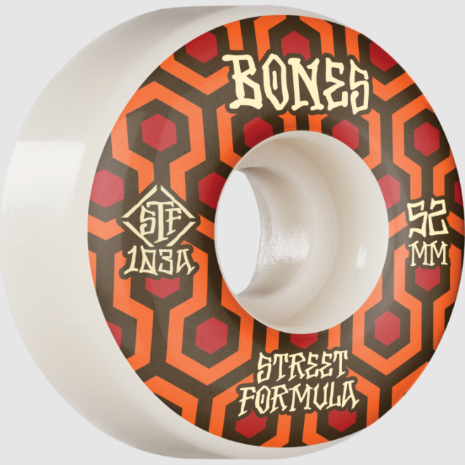 Bones STF V1 Retros 52mm 99a Wheels White