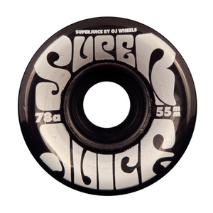 OJ 55mm Mini Super Juice Wheels Black/White
