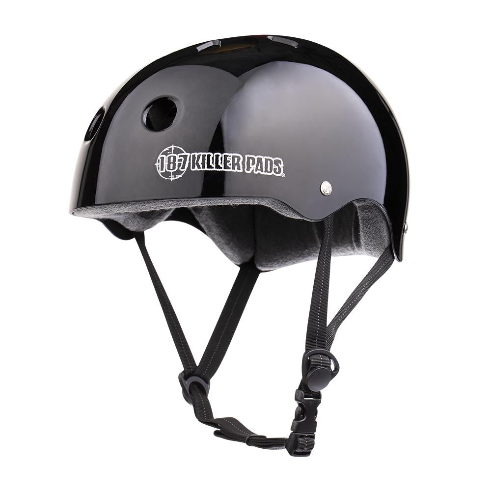 187 Pro Sweatsaver Helmet Gloss Black