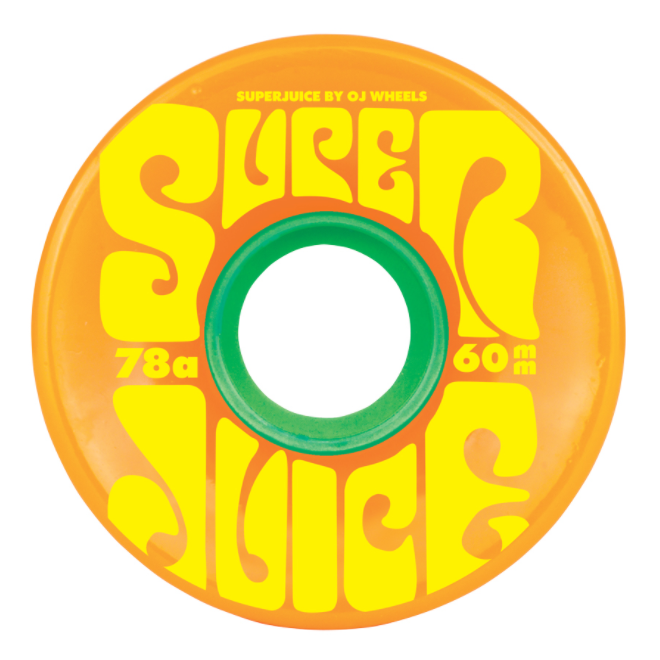 OJ 60mm Super Juice Wheels Orange