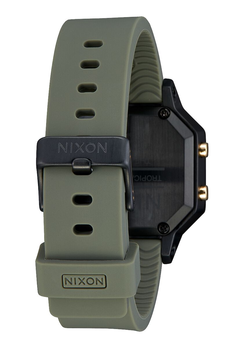 Nixon Siren Stainless Steel Watch Black Fatigue