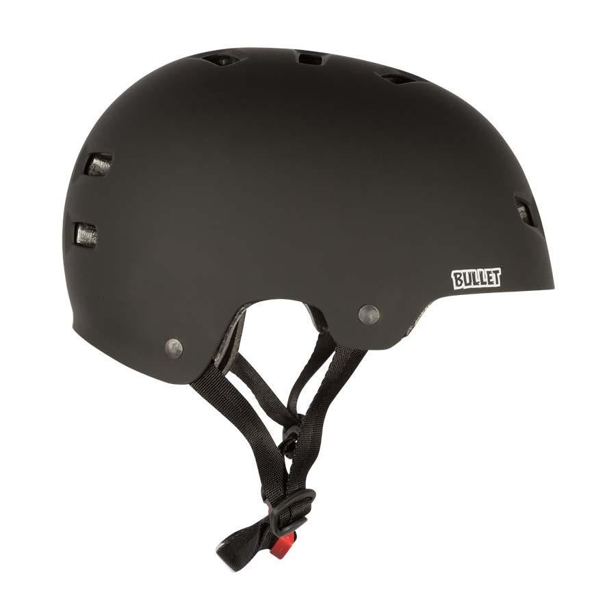 Bullet Safety Gear Deluxe Helmet Black - SantoLoco Hawaii