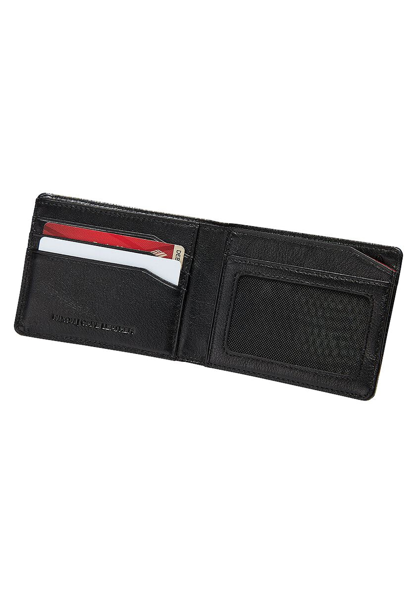 Nixon Cape Leather Wallet Black