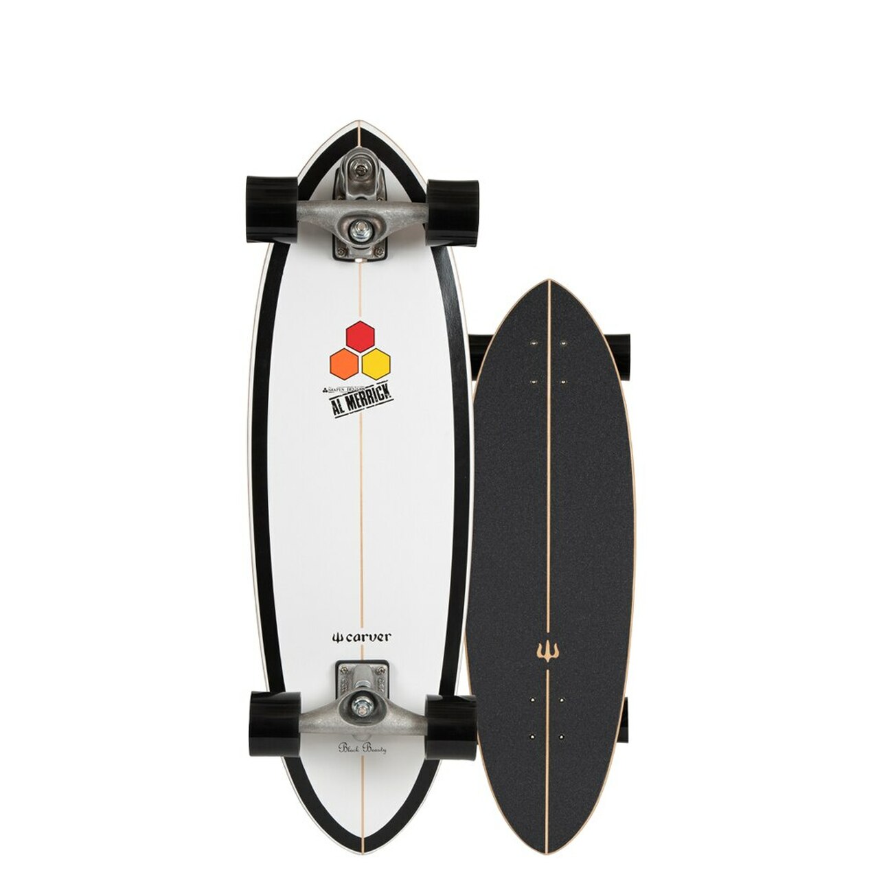 Carver C7 Raw 31.75" CI Black Beauty Surfskate Complete (2019)